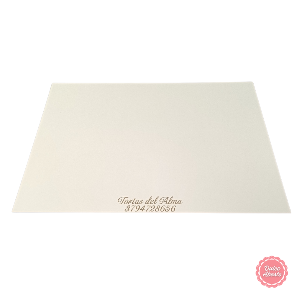 Bases Rectangulares 3mm - Blanco Laminado - Image 2
