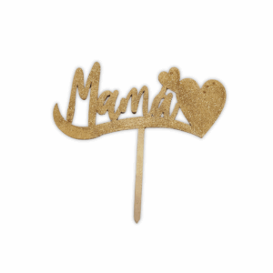 Topper Torta Mamá Glitter