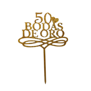 Topper “50 Bodas de Oro”