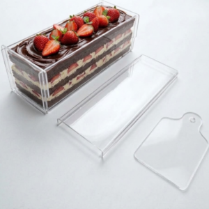 Exhibidor de Acrílico para Festival de Torta y Postres en Capas
